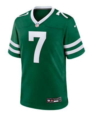 Мужские джерси Justin Fields New York Jets Nike NFL Game Jersey