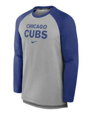 Мужская футболка Chicago Cubs Authentic Collection Game Time Nike Breathe MLB Long-Sleeve