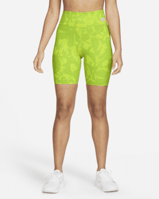 nike neon biker shorts