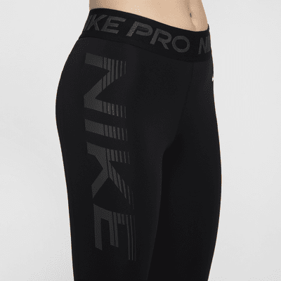 Nike Pro Women's Mid-Rise 7/8 Graphic Leggings