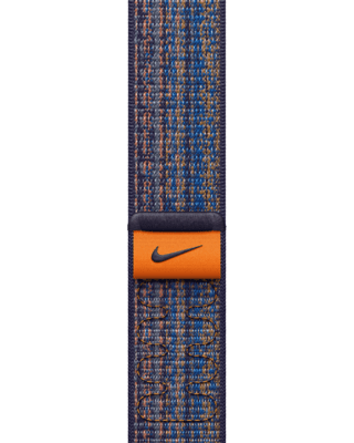 41mm Royal/Orange Sport Loop. Nike
