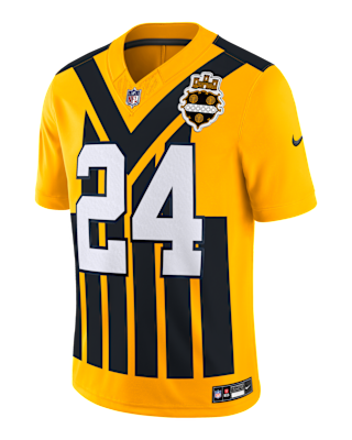 Мужские джерси Joey Porter Jr. Pittsburgh Steelers Nike Dri-FIT NFL Limited Jersey