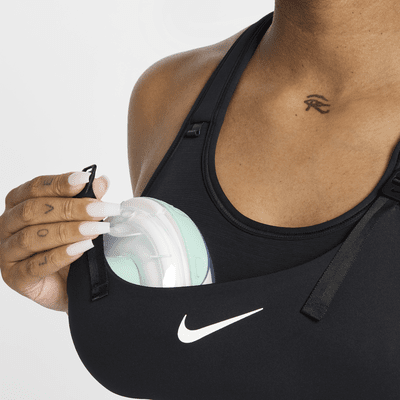 Nike (M) Swoosh Still-Sport-BH für tragbare Brustpumpen (Schwangere und Mütter)