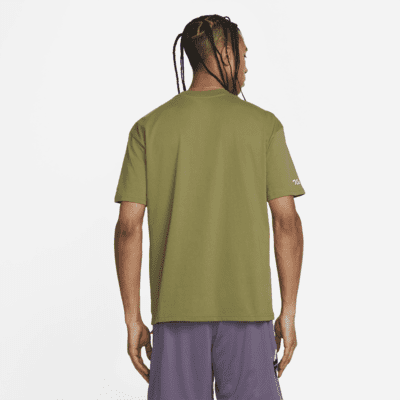 Playera de básquetbol para hombre Nike Force Swoosh