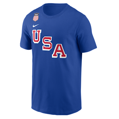 Dylan Larkin Nike USA Olympic Team 2026 "Gold Medal" Men's Short-Sleeve T-Shirt