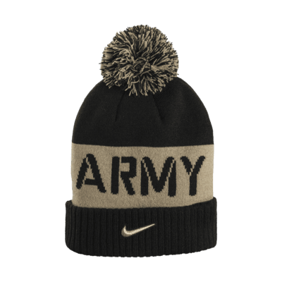 Army Nike College Pom Beanie