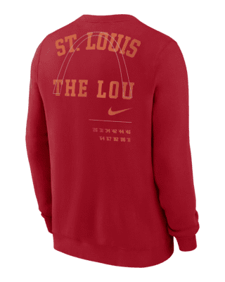 Nike Statement Ballgame (MLB St. Louis Cardinals) Men's Pullover Hoodie.