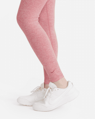 Nike Dri-FIT One Luxe Big Kids' (Girls') High-Rise Leggings Size Medium