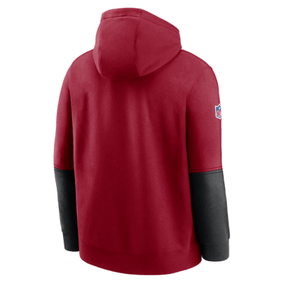 San Francisco 49ers Sideline Team Issue Club Men's Nike NFL Pullover Hoodie