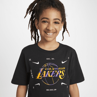 Los Angeles Lakers Older Kids' (Boys') Nike NBA Logo T-Shirt. Nike PT