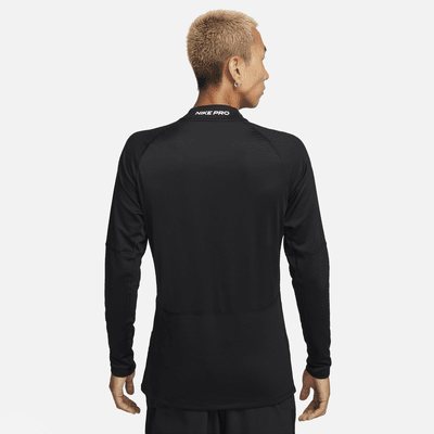 Nike Pro Men's Dri-FIT Warm Long-Sleeve Fitness Mock