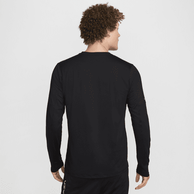 Playera de cuello redondo de correr Dri-FIT para hombre Nike Element