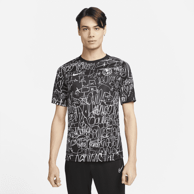 Playera de fútbol para antes del partido para hombre Nike Dri-FIT Club  América. Nike MX