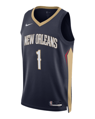 Мужские джерси New Orleans Pelicans Icon Edition 2022/23 Nike Dri-FIT NBA Swingman Jersey