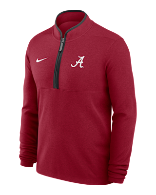 Мужские  Alabama Victory Nike Dri-FIT College 1/2-Zip Long-Sleeve Top