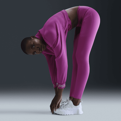 Nike Go Leggings in voller Länge mit Taschen, starkem Halt und hohem Bund für Damen