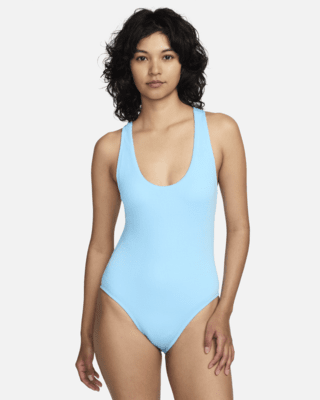 Женские  Nike Swim Elevated Essential Cross-Back One-Piece Swimsuit