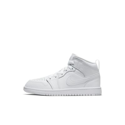 all white jordan 1