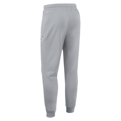 Pants Nike Dri-FIT de la NFL de pierna entallada para hombre Detroit Lions Ground Game Sideline