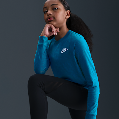 Nike Sportswear Big Kids' Long-Sleeve T-Shirt