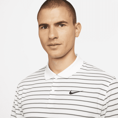 Polo de golf a rayas para hombre Nike Dri-FIT Victory