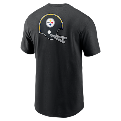 Pittsburgh Steelers Rewind Front And Back Hit Essential Men's Nike NFL T-Shirt