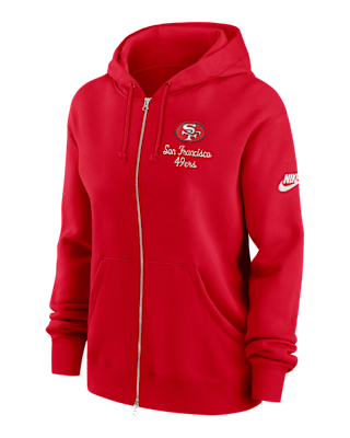 Женское худи San Francisco 49ers Phoenix Rewind Nike NFL Full-Zip Hoodie
