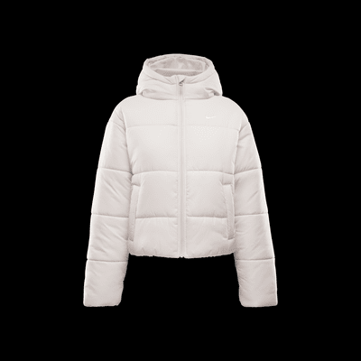 Nike Sportswear Classic Puffer lockere Therma-FIT Jacke mit Kapuze für Damen