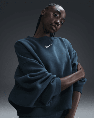 Женский свитшот Nike Sportswear Phoenix Fleece Over-Oversized Crew-Neck