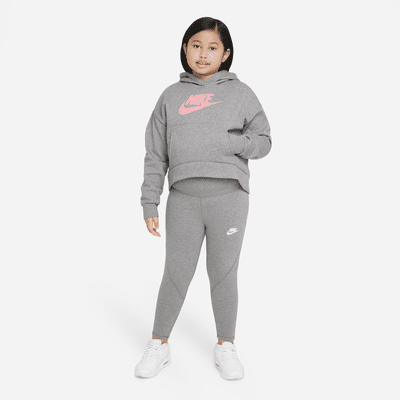 Nike Sportswear Club Fleece Big Kids' (Girls') Hoodie (Extended Size)