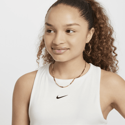 Tank top σε ριμπ ύφανση Nike Sportswear για κορίτσια