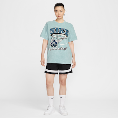 ナイキ ウィメンズ ルーズ ショートスリーブ バスケットボール Tシャツ