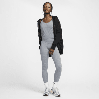 Leggings tiro alto de 7/8 con bolsillos para mujer Nike One