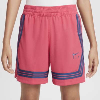 Shorts de básquetbol para niña talla grande Nike Fly Crossover