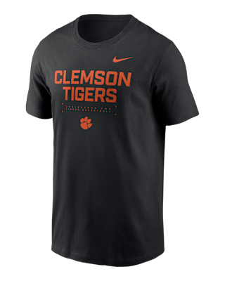 Мужская футболка Clemson Courtside Basketball Nike Dri-FIT College для баскетбола