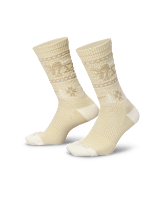 Unisex носки Nike Everyday Plus Cushioned Winter Wonderland Crew Socks (2 Pairs)
