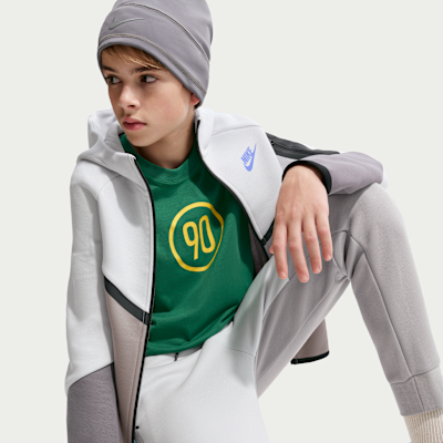 Nike Sportswear Tech Fleece Big Kids' Full-Zip Hoodie