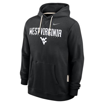 West Virginia Sideline Men's Nike Dri-FIT College Pullover Hoodie