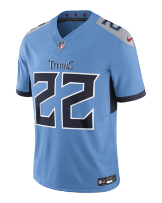 Men's Tennessee Titans Derrick Henry Nike Black RFLCTV Limited Jersey