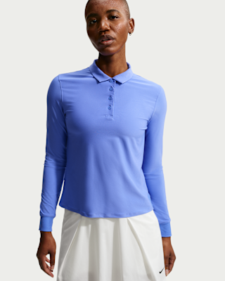 Женские  Nike Victory Dri-FIT Long-Sleeve Polo