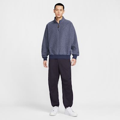 나이키 솔로 스우시 남성 플리스 쿼터집 탑