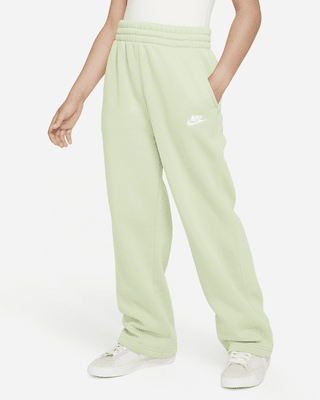 Подростковые  Nike Sportswear Club Fleece Big Kids' (Girls') Wide-Leg Pants