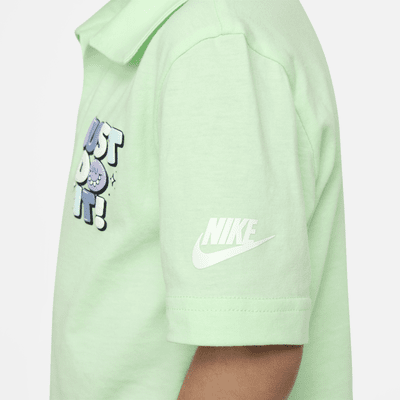 Nike Sportswear Create Your Own Adventure Toddler Polo and Shorts Set