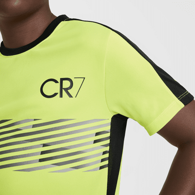 CR7 Academy23 Fußballoberteil mit Dri-FIT-Technologie (ältere Kinder)