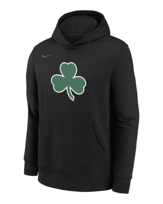 Подростковое худи Boston Celtics Club Fleece Big Kids' Nike NBA Pullover Hoodie