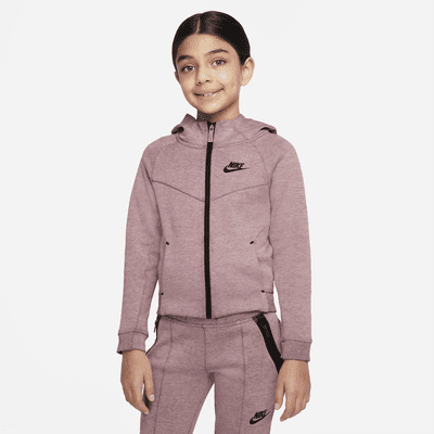 Nike Sportswear Tech Fleece Little Kids' Full-Zip Hoodie