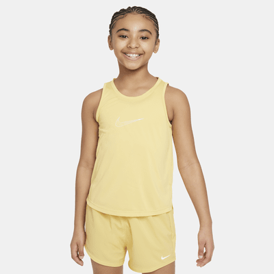 Nike yellow outlet tank