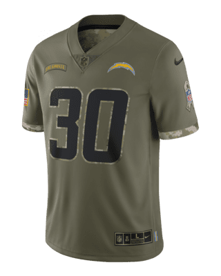 Youth Nike Justin Herbert Navy Los Angeles Chargers Team Game Jersey