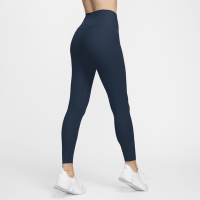 Nike Zenvy 羅紋女款輕柔支撐型高腰九分內搭褲