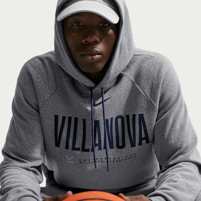 Sudadera con gorro de entrenador de básquetbol para hombre Villanova Wildcats Nike NCAA